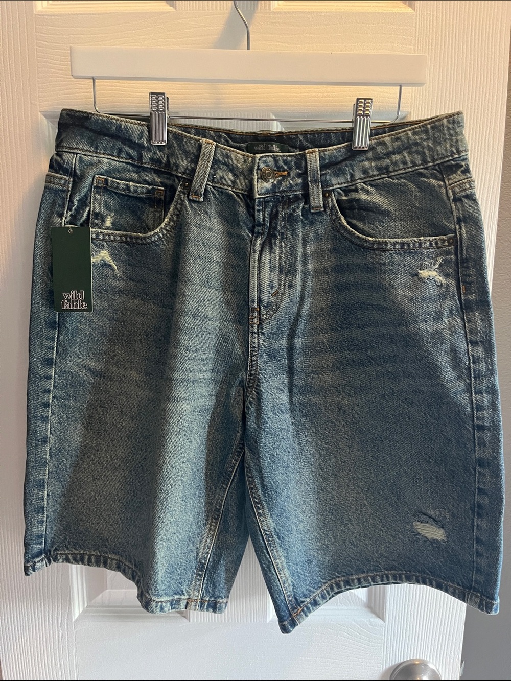 Women’s Mid Rise Denim Shorts